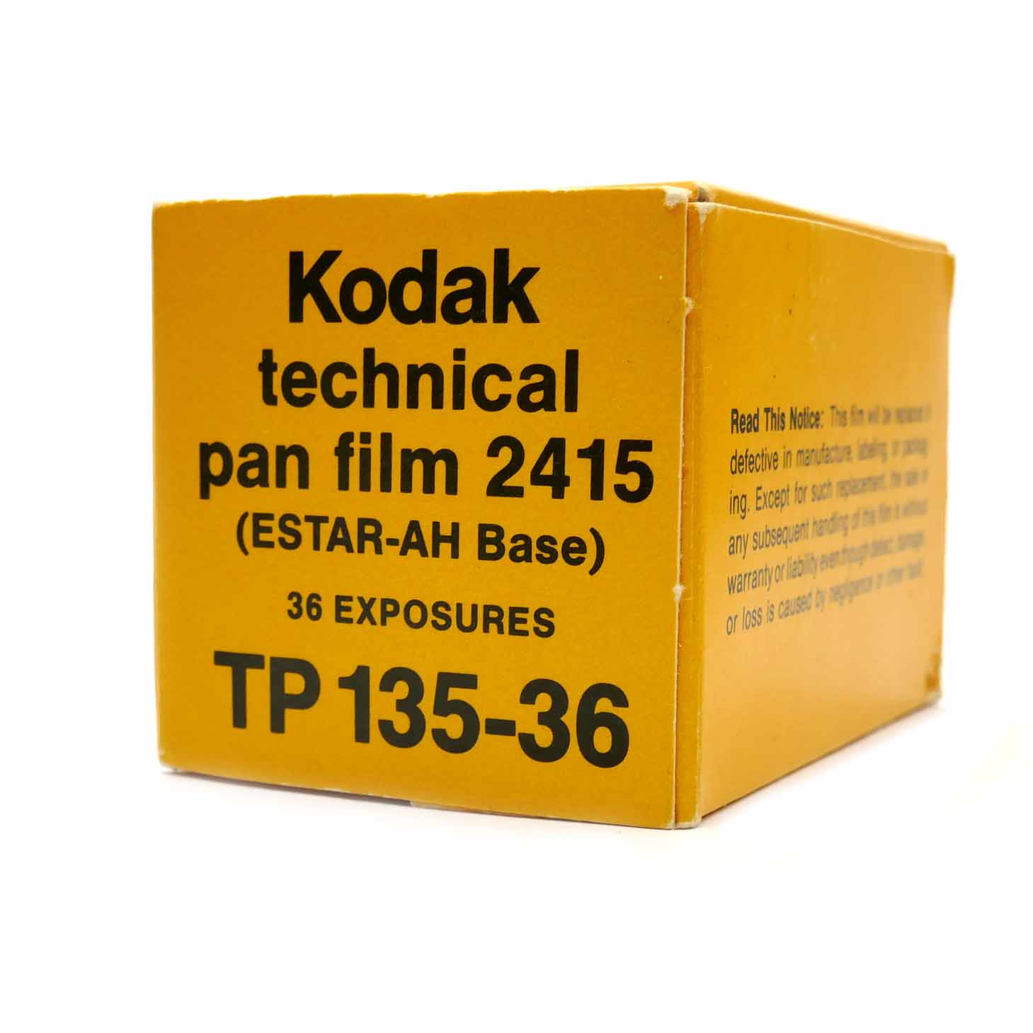 Kodak Technical Pan Film Clean Cameras Markus S Uberli